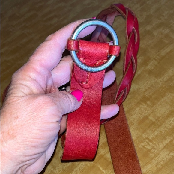 Nixon Crimson Braided Leather Belt size XS / S main image 6